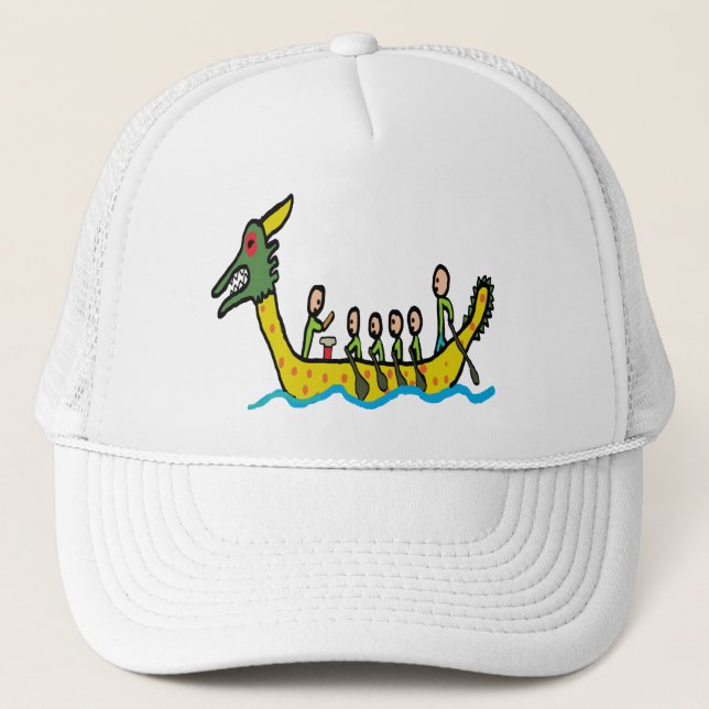Dragon Boat Racing Trucker Hat (Front)