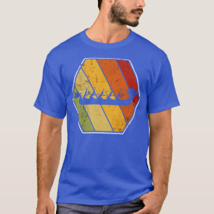 Dragon Boat Team Retro Vintage Logo T-Shirt