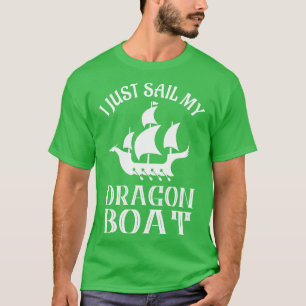 Dragon Boat Viking Ship Dragon Head T-Shirt