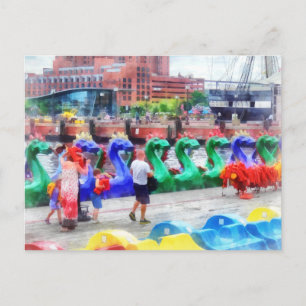 Dragon Boats Baltimore MD Postcard