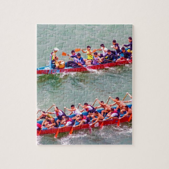 Dragon Boats Jigsaw Puzzle (Vertical)