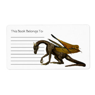 Dragon Bookplate