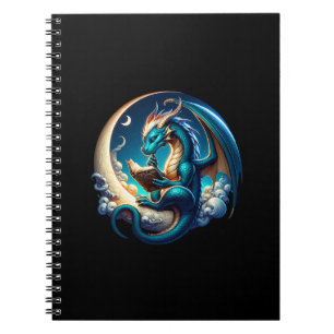 Dragon Bookworm, Moonlight Reading Notebook