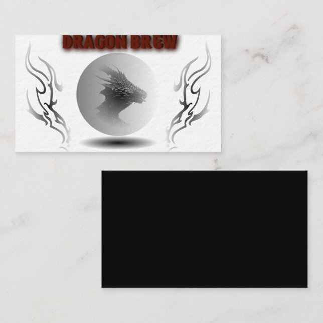 Dragon brew Business Card (Front/Back)