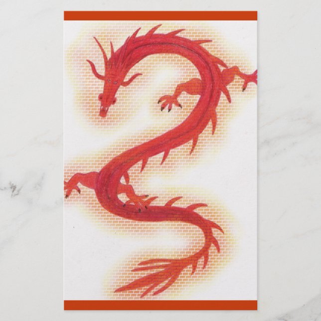 Dragon Bricks Stationery (Front)