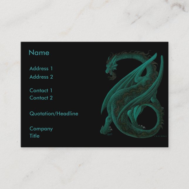Dragon Business Card (Front)