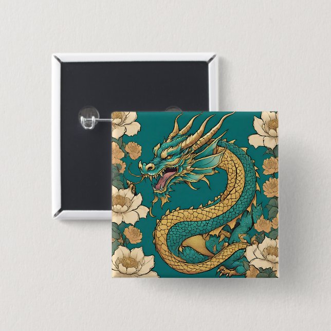 Dragon Button (Front & Back)
