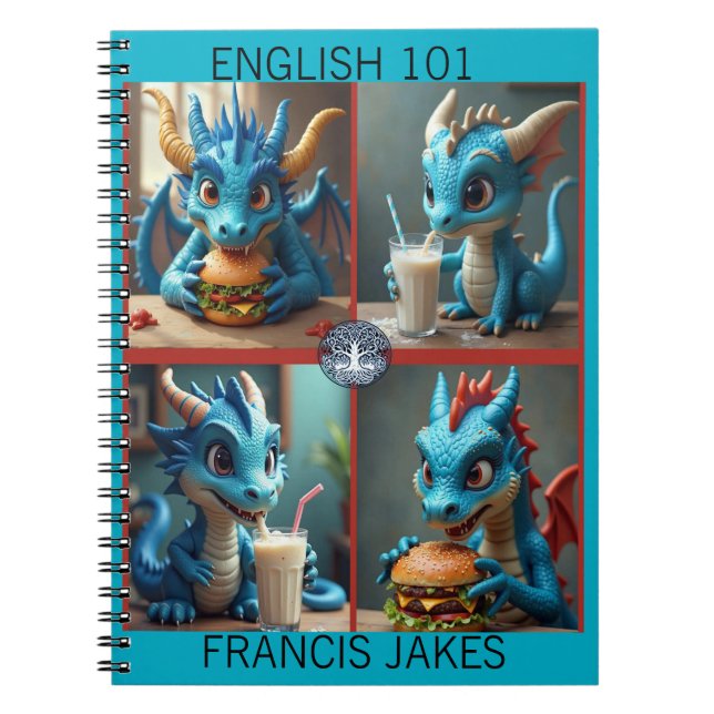Dragon Cafe Notebook (Front)