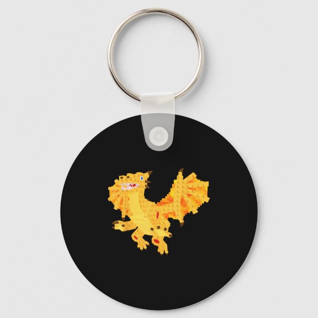 Dragon Cannelloni  Key Ring (Front)