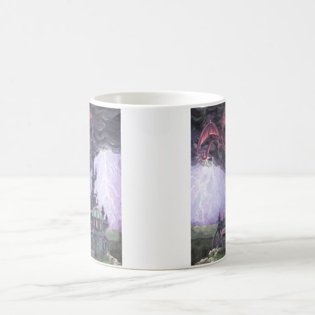 Dragon Castle Coffee Mug (Center)