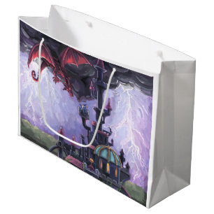 Dragon Castle Large Gift Bag