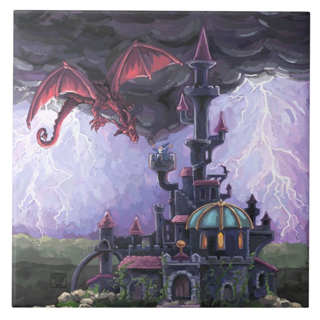 Dragon Castle Tile (Front)