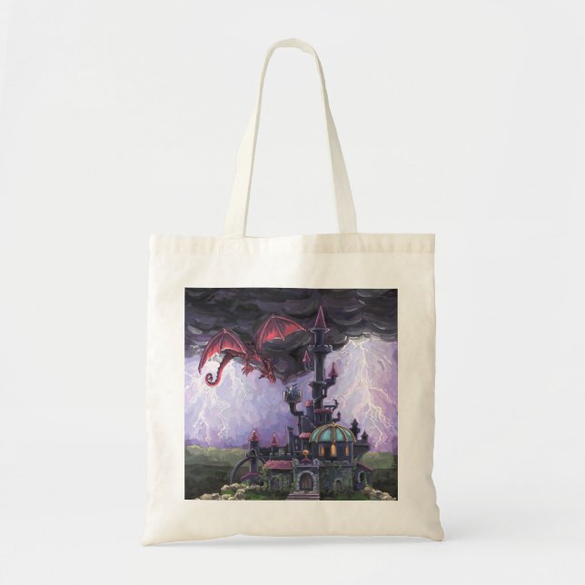 Dragon Castle Tote Bag (Front)