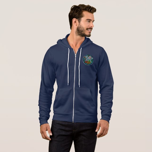 Dragon celtique hoodie (Front Full)