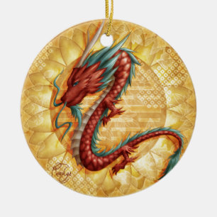 Dragon Ceramic Tree Decoration