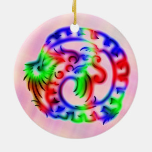Dragon Ceramic Tree Decoration