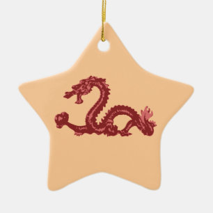 Dragon Ceramic Tree Decoration