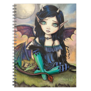 Dragon Child Cuge Big-Eye Fairy and Dragon Spiral Notebook
