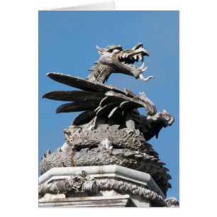 Dragon, City Hall, Cardiff, Wales, UK