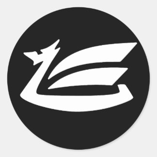 Dragon Classic Round Sticker