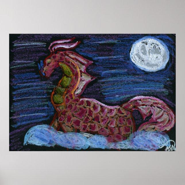 Dragon cloud poster (Front)