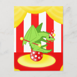 Dragon Clowne Postcard