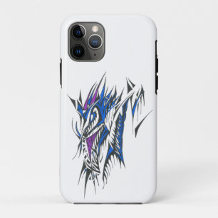 Dragon Colourful Abstract Tribal Tattoo Art Case-Mate iPhone Case