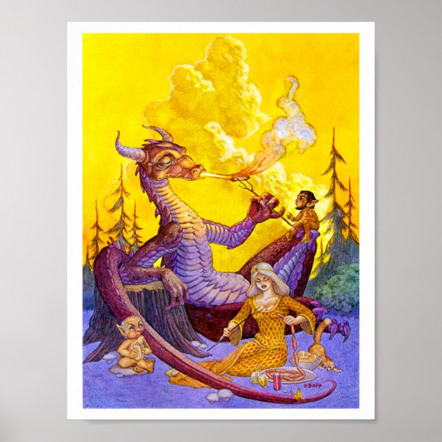 Dragon Cookout Poster (Front)
