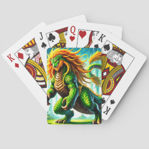 Dragon Creature Playing Cards