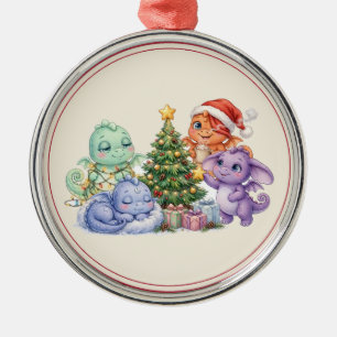 Dragon Crew Christmas Ornament