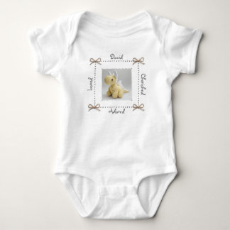 Dragon Crochet Animal Baby Bodysuit Custom