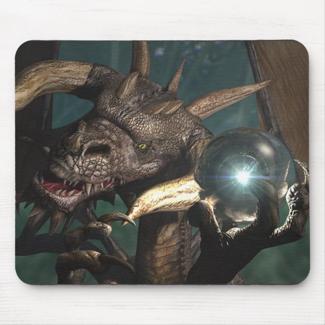 Dragon Crystal Mouse Pad (Front)
