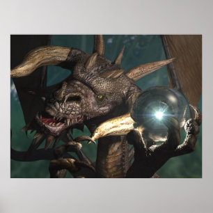 Dragon Crystal Poster