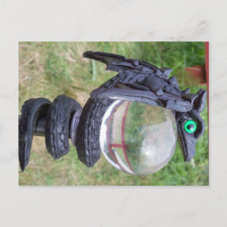 Dragon Crystal Staff Postcard
