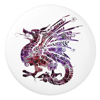 Dragon Custom Ceramic Pulls/Knobs Ceramic Knob
