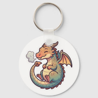 Dragon Cute Zodiac Key Ring