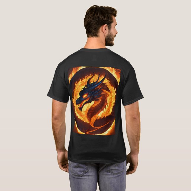 dragon damage T-Shirt (Back Full)