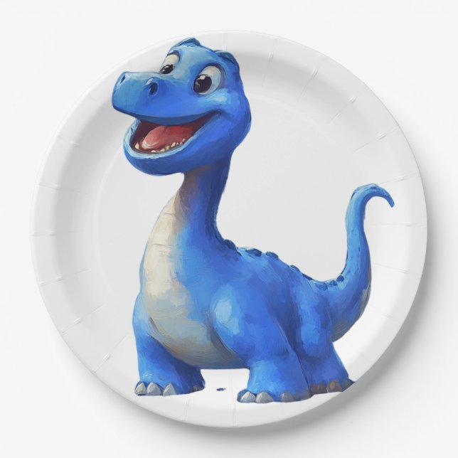 Dragon Dasign  Paper Plate (Front)