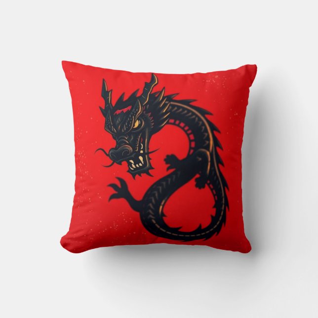 Dragon DESIGN PILLOW  (Front)
