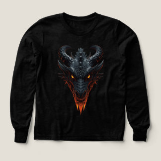Dragon Dominion – Luxury Power Dragon Black T-Shir