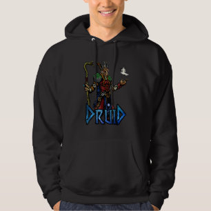 Dragon Druid D20 Roleplaying Rpg Fantasy Tabletop Hoodie