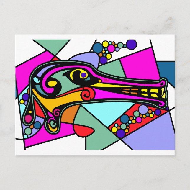 Dragon Duck Postcard (Front)