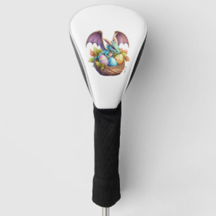 Dragon Easter Day Loves Collecting Easter Eggs Dra Golf Head Cover