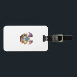 Dragon Easter Day Loves Collecting Easter Eggs Dra Luggage Tag<br><div class="desc">Dragon Easter Day Loves Collecting Easter Eggs Dragons Kids T-Shirt</div>