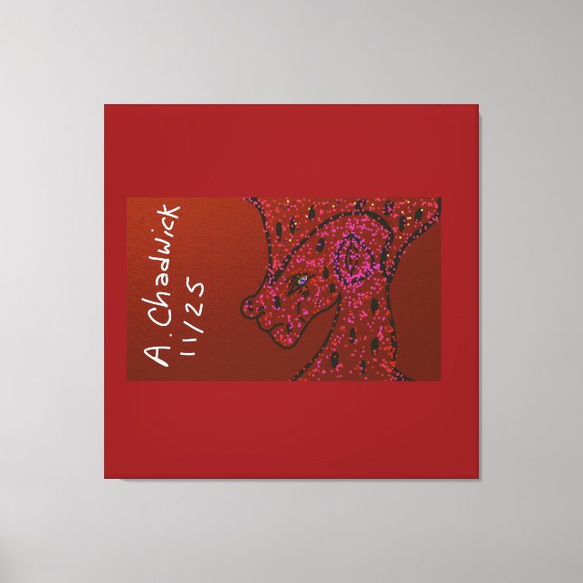 Dragon Emperor Canvas Print (Front)