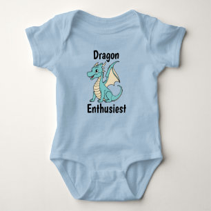 Dragon Enthusiest Baby Bodysuit