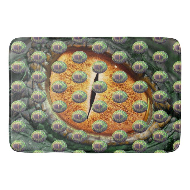 Dragon Eye Bath Mat (Front)