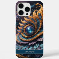Dragon Eye Modern Abstract Geometric Fractal Name