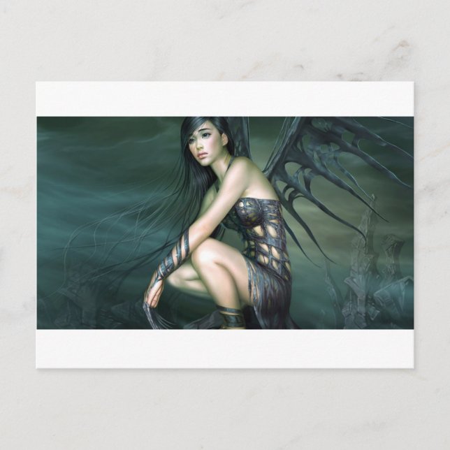 dragon fairy postcard (Front)