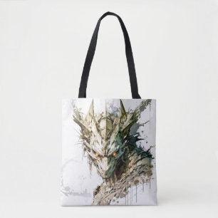 Dragon Fantasy Animal Painting Wildlife Outdoors  Tote Bag
